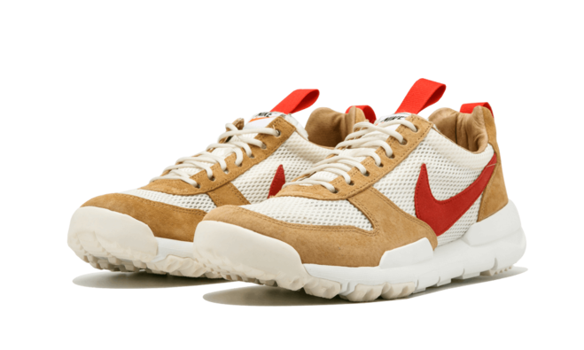 Buy men's Tom Sachs x Nike Mars Yard 2.0 at outlet - NATURAL/SPORT RED-MAPLE AA2261 100
