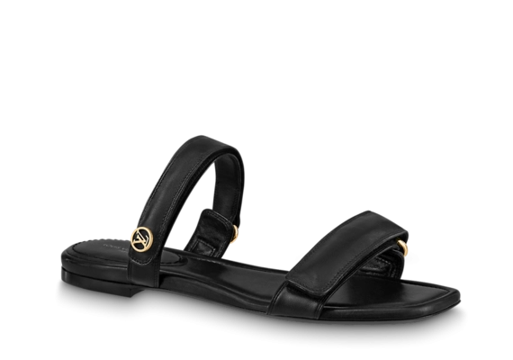 Fine Luxury Footwear: Louis Vuitton Stella Flat Mules for Women