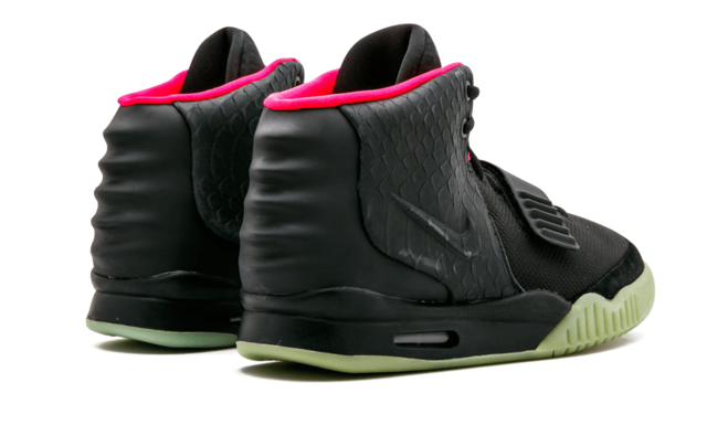 Women's Sneakers - Nike Air Yeezy 2 NRG BLACK/BLACK-SOLAR RED - from Official Outlet