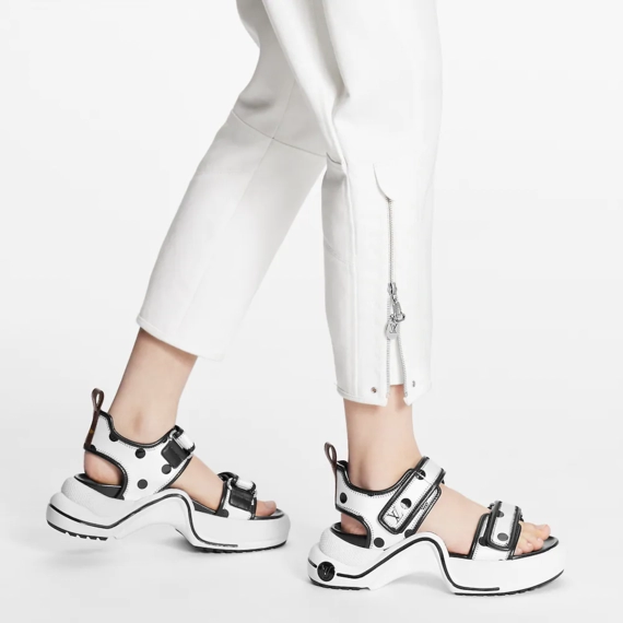 Women's LV Archlight Flat Sandals: The Newest Styles