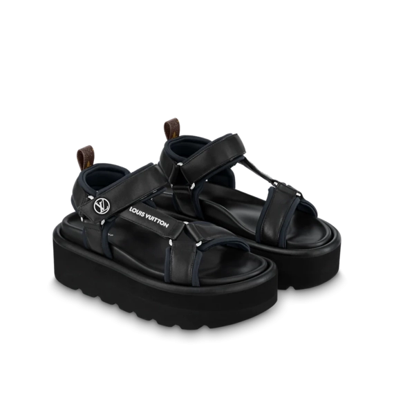 Shop the Women's Collection of Louis Vuitton Pool Pillow Flat Comfort Sandal - Sale On Now!