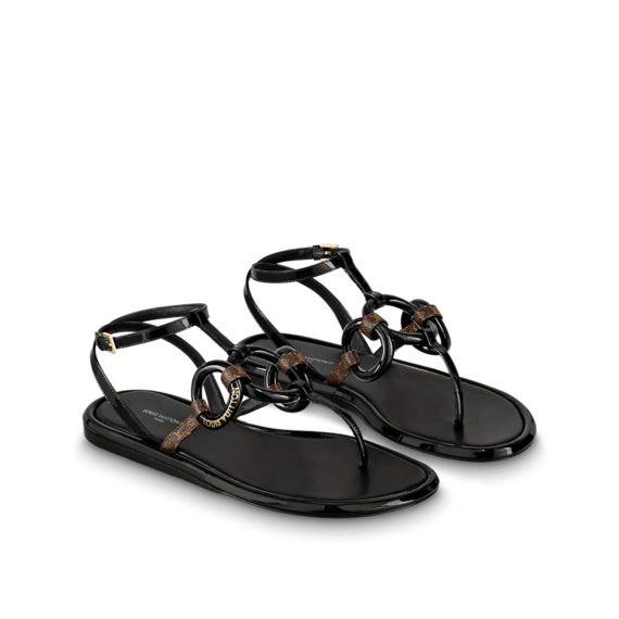 Women's Louis Vuitton Vedette Sandal - On Sale!