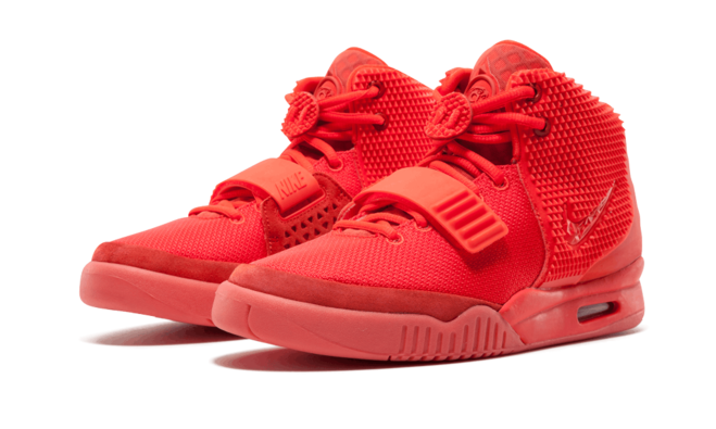 Women's Nike Air Yeezy 2 PS 508214 660 Shoes - Get in Red October Color