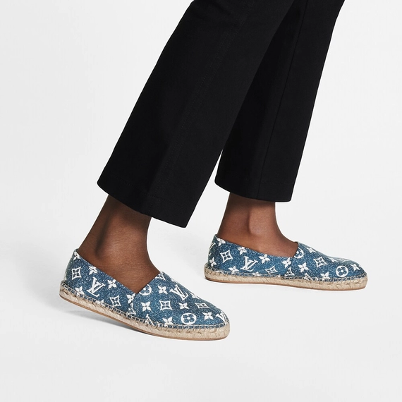 Find Louis Vuitton Starboard Flat Espadrille for Women