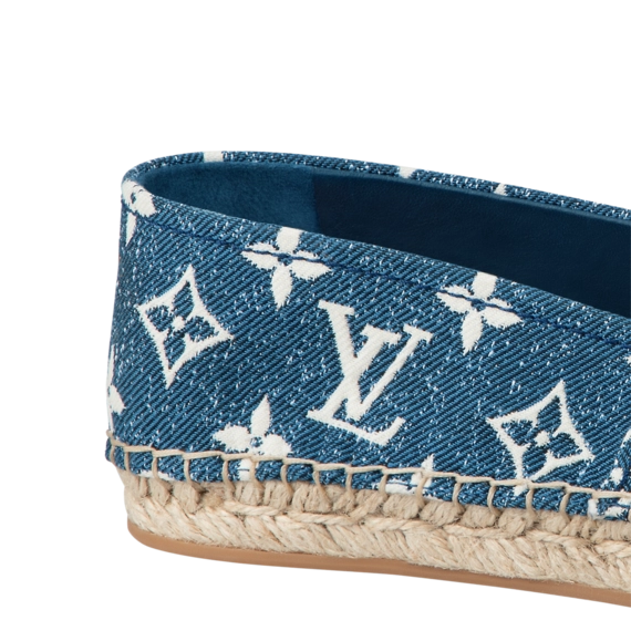 Original Louis Vuitton Starboard Flat Espadrille for Women