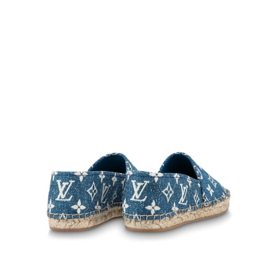 Shop Louis Vuitton Starboard Flat Espadrille for Women