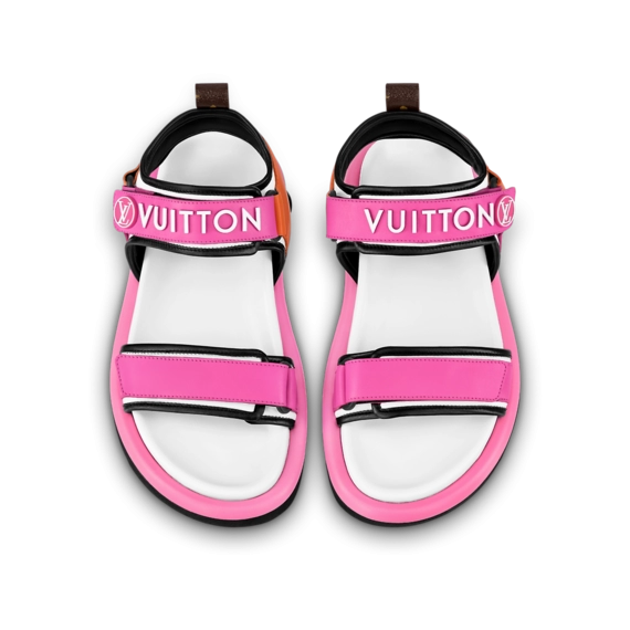 Stylish and comfort with original and new Louis Vuitton Pool Pillow Comfort Sandals for women.