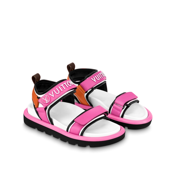 Make a statement with the Louis Vuitton Pool Pillow Comfort Sandals - original and new for women.