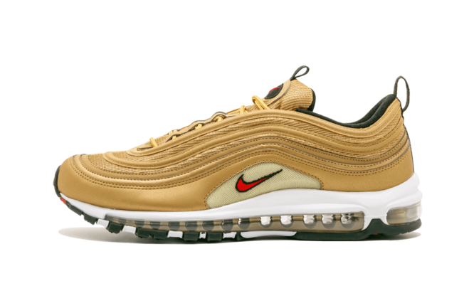 Men's Nike Air Max 97 OG QS 2017 - Buy New Metallic Gold/Varsity Red 884421 700