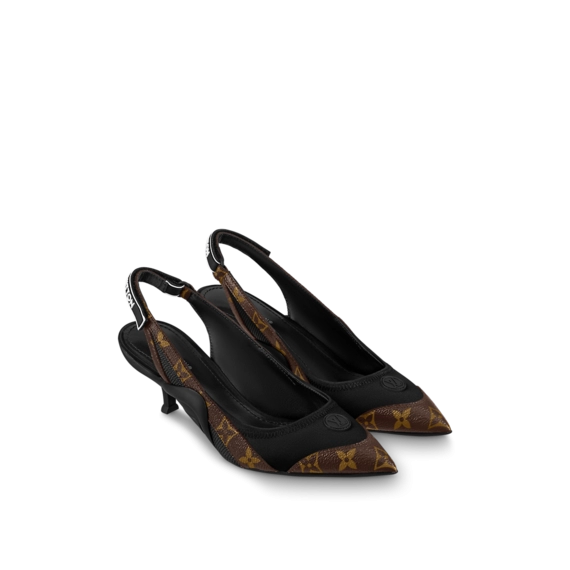 Women's Louis Vuitton Archlight Slingback Pump Black - Buy Now