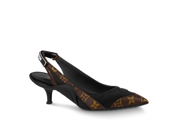 Buy New Women's Louis Vuitton Archlight Slingback Pump Black