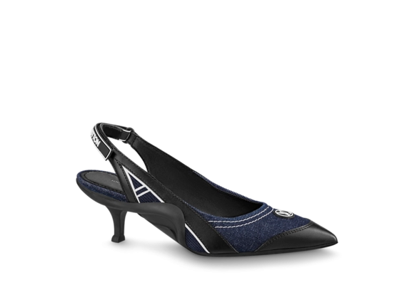 Buy New Women's Louis Vuitton Archlight Slingback Pump Blue