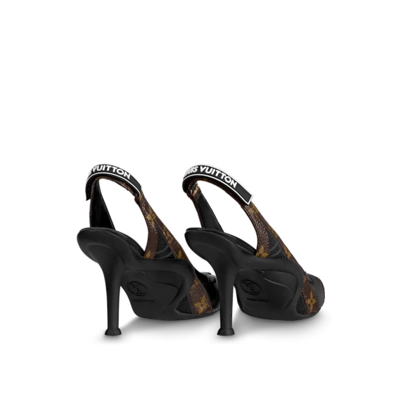Ladies, upgrade your look with the Louis Vuitton Archlight Slingback Pump, Black - On Sale now!
