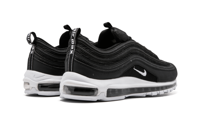 Latest Cheap Men's Nike Air Max 97 OG QS BLACK/WHITE Sneakers