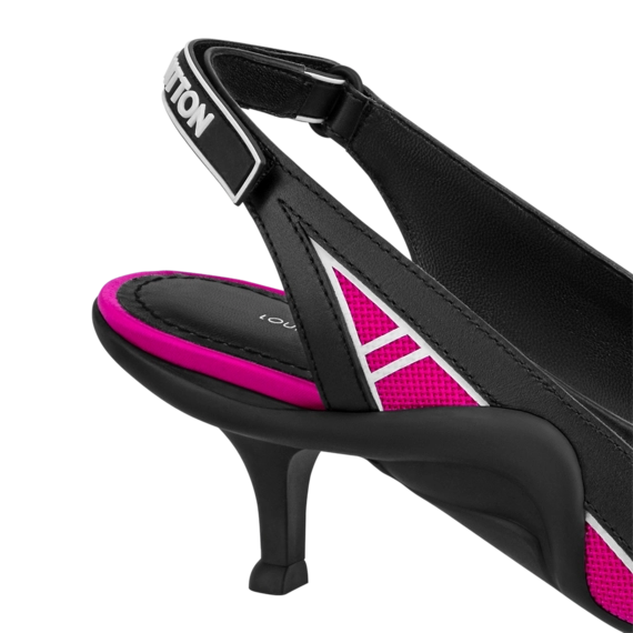 Sale on Louis Vuitton's Archlight Slingback Pump Fuchsia for Women