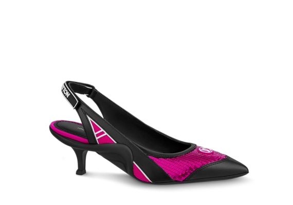 Buy Louis Vuitton's New Archlight Slingback Pump for Women in Fuchsia