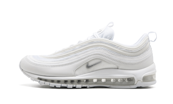 Nike Air Max 97 Triple White Wolf Grey Shoes for Men - New