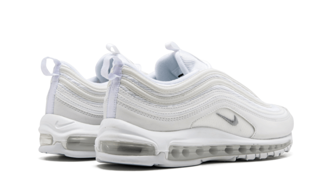 Latest Nike Air Max 97 Triple White Wolf Grey Shoes - New Outlet