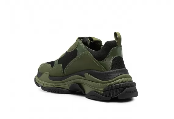 Original Balenciaga Triple S - Green/Black Sale for Women