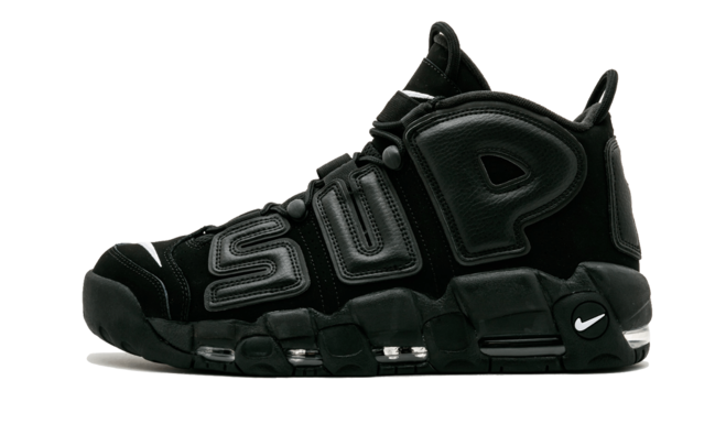 Nike Air More Uptempo - Supreme Suptempo Black