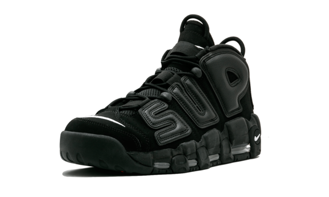 Nike Air More Uptempo - Supreme Suptempo Black