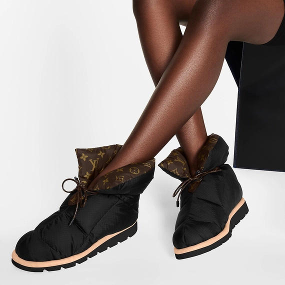 Sale on Women's Louis Vuitton Pillow Comfort Ankle Boot - Black