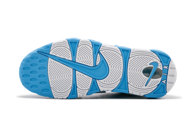 Buy Original Women's Nike Air More Uptempo Sports Shoes - University Blue & White 96 921948 401