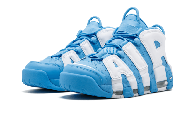 Stay Up-to-Date with Men's Nike Air More Uptempo Blue/White shoes - Buy Now!
