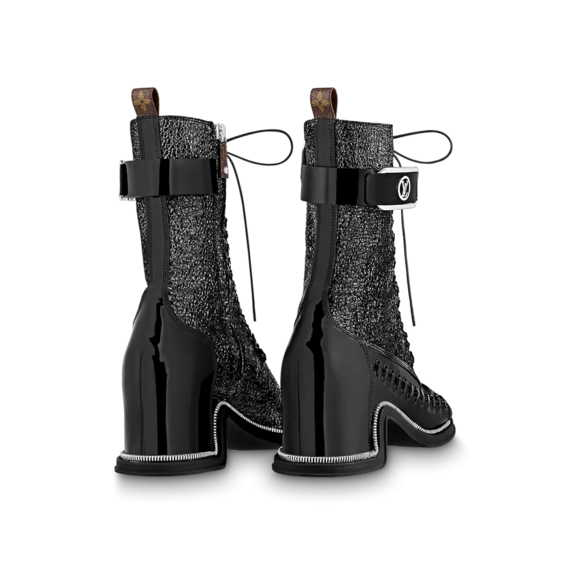 Original Outlet for Women's Louis Vuitton Moonlight Half Boot Black