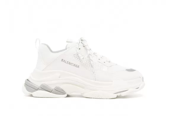 [Alt] Balenciaga Triple S - Original NEW White Panelled Design for Women.