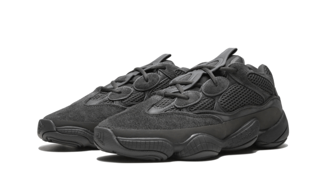 Shop New Mens Utility Black Yeezy 500s