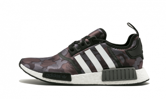 Mens Black Camo NMD R1 BAPE from Outlet - Best Running Sneakers for Men