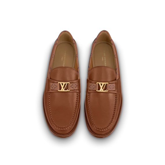 Step Up Your Wardrobe with Louis Vuitton Major Loafer Cognac Brown for Men