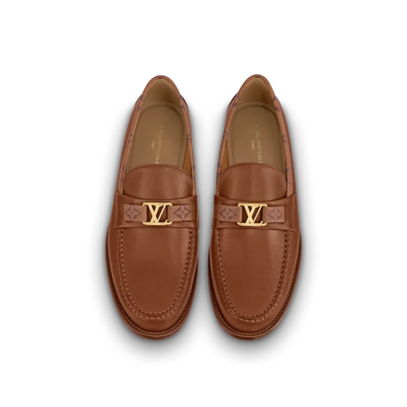 Louis Vuitton Major Loafer Cognac Brown