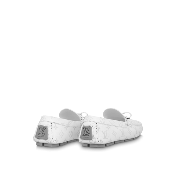 Buy Genuine LV Driver Mocassin White for Men