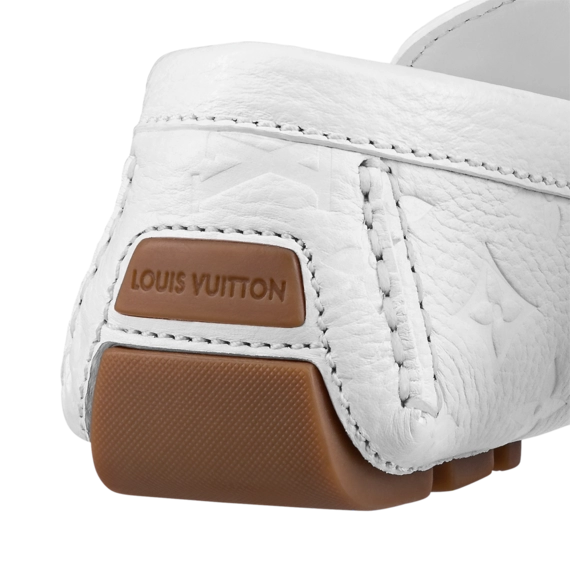 Louis Vuitton Monte Carlo moccasin White