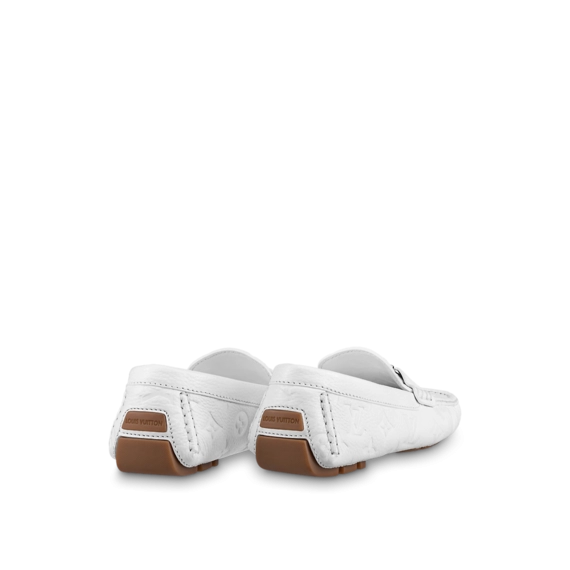 Louis Vuitton Monte Carlo moccasin White