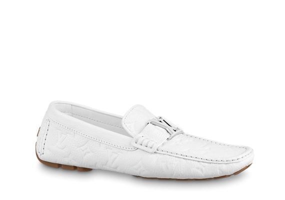 Louis Vuitton Monte Carlo moccasin White