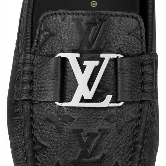 Original Louis Vuitton Monte Carlo Moccasin Black For Men - Buy Now