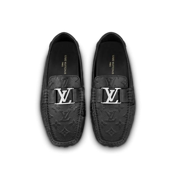 Louis Vuitton Monte Carlo moccasin Black