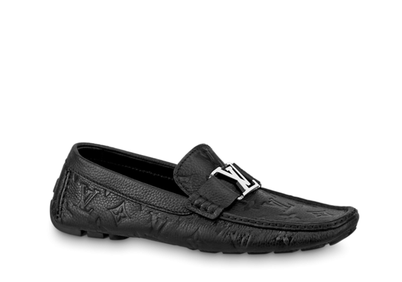 Louis Vuitton Monte Carlo moccasin Black