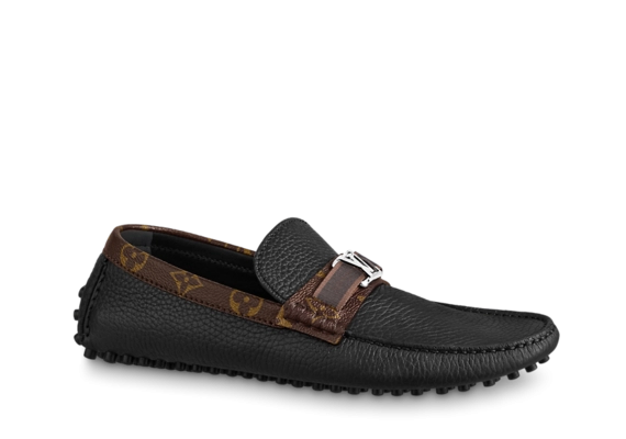 Buy Louis Vuitton Hockenheim Mocassin Black for Men - Outlet Original