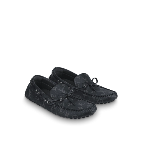 Men's Louis Vuitton ARIZONA MOCASSIN Eclipse - Outlet Price - Black