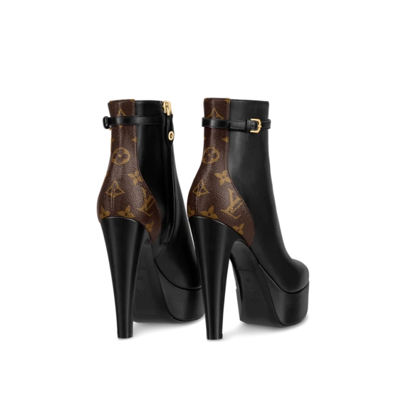 Sale Price Women's Louis Vuitton Afterglow Platform Ankle Boot.