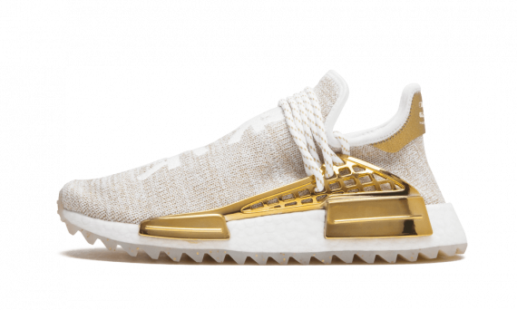 nmd human race gold