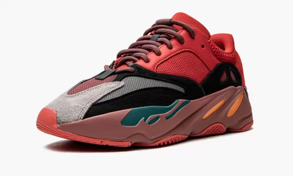 Shop Original Women's Yeezy Boost 700 - Hi-Res Red: Flaunt fashion with Yeezy!