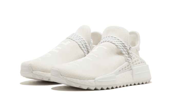 Men's Pharrell Williams NMD Human Race TR Blank Canvas Sneakers: An Online Outlet