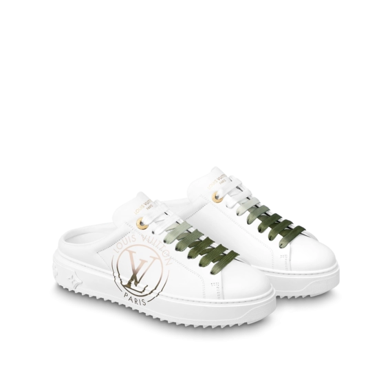 Shop Now For The Latest Louis Vuitton Time Out Open Back Sneaker For Women!
