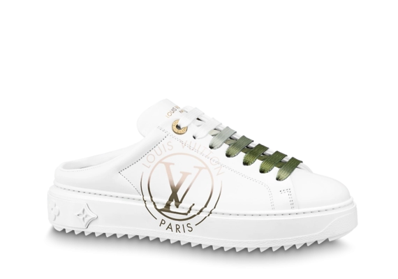 Buy The Louis Vuitton Time Out Open Back Sneaker For Women - Outlet Now!