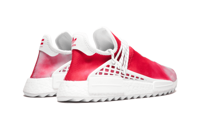 Women's Pharrell Williams NMD Human Race Holi MC Red Passion Shoes - Shop Now!